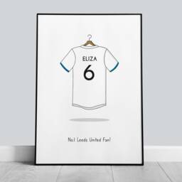 Football Shirt Print, Personalised Fan, Bedroom Prints, Print - thumbnail 2