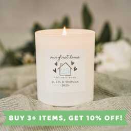 First Home Candle Candles Gift Gifts Card Cards Print Prints W - thumbnail 1