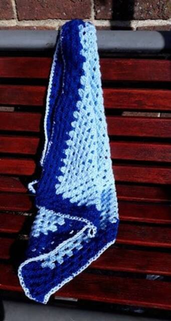 Beautiful Crochet Baby Blanket, Handmade With Love, Shower Gift Idea, Gender Reveal Gift, Neutral Kids Cot Cosy - image 1