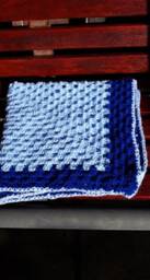 Beautiful Crochet Baby Blanket, Handmade With Love, Shower Gift Idea, Gender Reveal Gift, Neutral Kids Cot Cosy - thumbnail 3