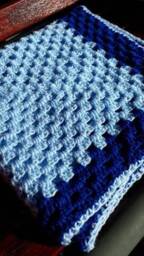 Beautiful Crochet Baby Blanket, Handmade With Love, Shower Gift Idea, Gender Reveal Gift, Neutral Kids Cot Cosy - thumbnail 4