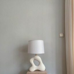 Contemporary Sculptural Table Lamp - Modern Ceramic Lighting - thumbnail 3