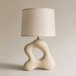 Contemporary Sculptural Table Lamp - Modern Ceramic Lighting - thumbnail 2