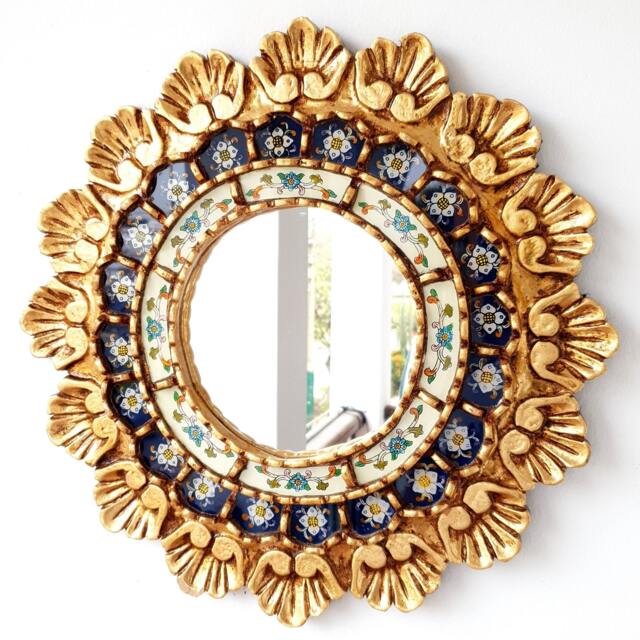 "Peruvian Mirrors ""Dark Blue Shell 40cm" - image 1