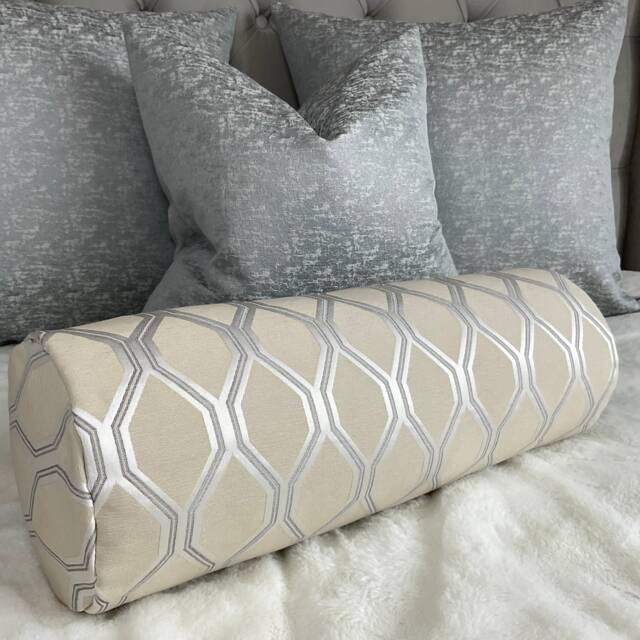 "Luxury Bolster Cushion 16"" X 6" - image 1