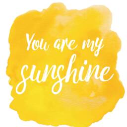 You Are My Sunshine Art Print, Digital Download, Nursery Decor, Wall Art, Printable, Decor - thumbnail 2