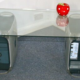 Apple Powermac G4 Dual Coffee Or Reception Table, With Table Top - thumbnail 3