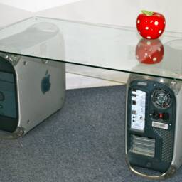 Apple Powermac G4 Dual Coffee Or Reception Table, With Table Top - thumbnail 4