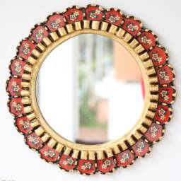 "Peruvian Mirrors ""Harmoniosa Red Plus 40cm"