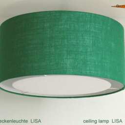 Ceiling Lamp in Green Jute Lisa ?? 45 cm - thumbnail 2