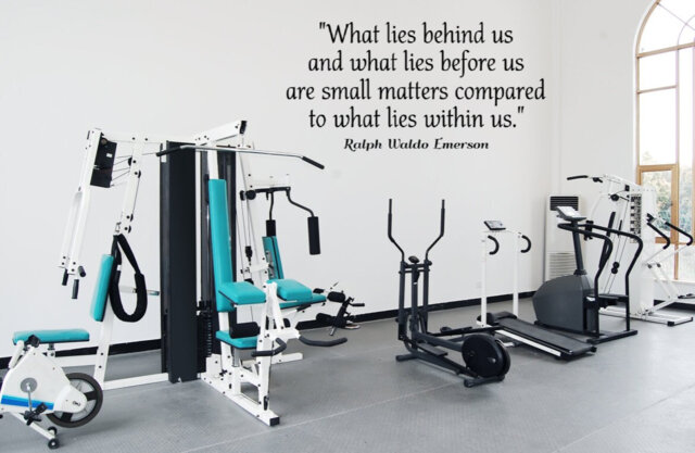 What Lies Behind Us & What Before Are Small Matters Compared To Within Us. Vinyl Wall Decal - image 1