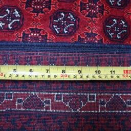Handmade 7x10 Turkmen Bokhara Rug Natural Wool & Colors Hand-Knotted Afghan - Bedroom For Living Room 200x300 cm Red Carpet - thumbnail 4