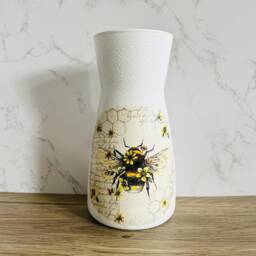Bee Themed Vase, Gifts For Lovers, Gifts, Home Decor, Kitchen Decorations - thumbnail 3