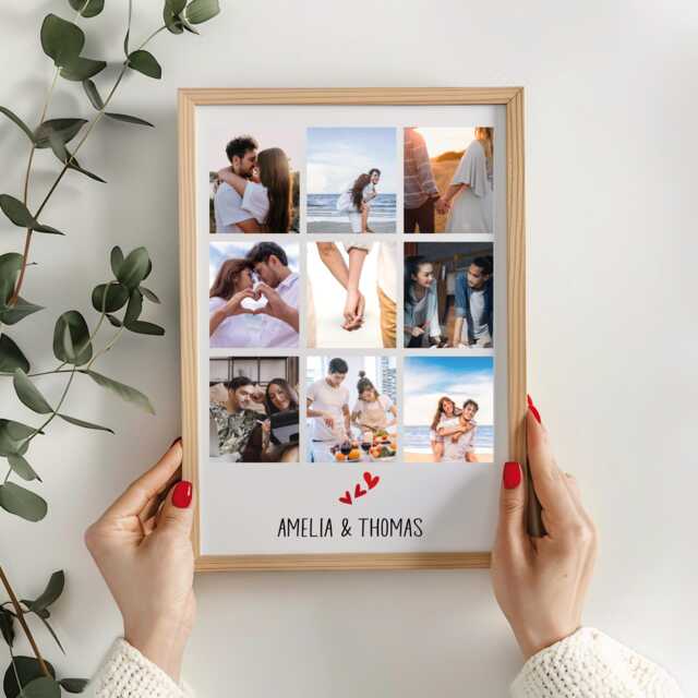 Personalized Photo Gift, Gift For Husband, Anniversary Photo, Valentine's Day Mother Day, Wall Art, Birthday Gift, Unframed - image 1