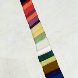 Pojagi Hanging/Divider Sheer Traditional Silk, Korean Authentic Patchwork Skills, Customizable Size/Color - thumbnail 2
