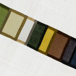 Pojagi Hanging/Divider Sheer Traditional Silk, Korean Authentic Patchwork Skills, Customizable Size/Color - thumbnail 3