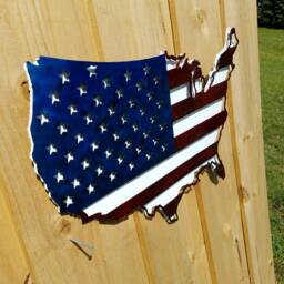 United States Map Flag, Us Flag Map, American America - thumbnail 2