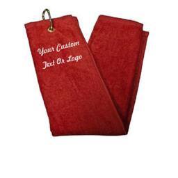 Custom Personalized Monogrammed/Embroidered Golf Towels - thumbnail 3