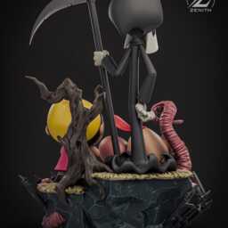Chaos & Cunning - Gothic Cartoon Comedy Billy & Mandy Resin Figure 16K - thumbnail 4