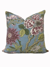 G.p & J Baker Magnolia Eau De Nil Linen Double Sided Cushion Cover Pillow Cove - thumbnail 1