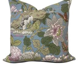 G.p & J Baker Magnolia Eau De Nil Linen Double Sided Cushion Cover Pillow Cove - thumbnail 2