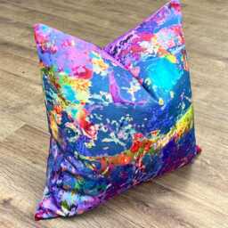 Art Attack Cotton Handmade Cushion 18 - thumbnail 2