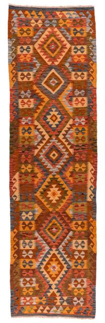 Rug Kilim 299 X 82 cm - Wool Hand Made Free Shipping