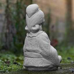 Concrete Asian Serenity Statue Meditation Garden Decor Zen Goddess Sculpture For Outdoor Spaces Chinese Woman Figurine Peaceful Ornament - thumbnail 4