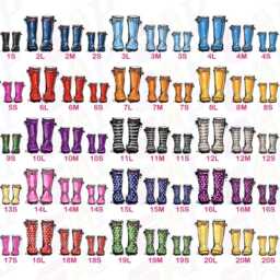 Personalised Grandma Gifts Grandchildren Boot Print Custom Family Wall Art - thumbnail 3