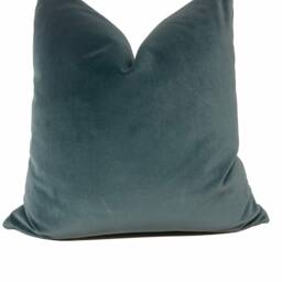William Morris Fruit - Indigo/Slate Velvet Fabric Cushion Cover Pillow - thumbnail 2
