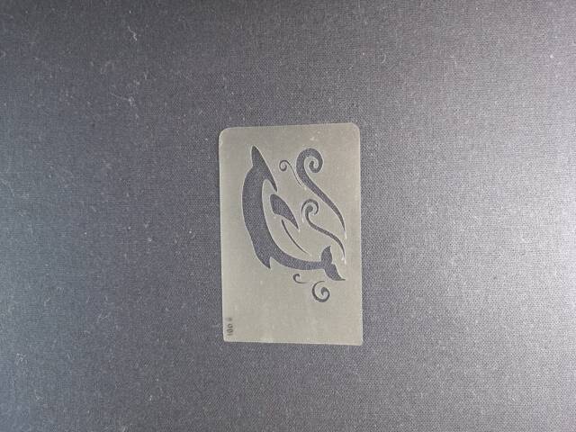 Dolphin Stencil, Flexible Reusable, 125Micron, Wall Decor, Home Decor, Furniture Painting, Card Making, Craft Stencil From Bitofeverythingbyb
