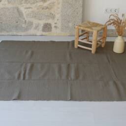 Large Handwoven Green Rug, Bedroom Cotton Area Living Room Tapis Vert, De Salon Pour Enfants Tiss?? ?? La Main - thumbnail 2