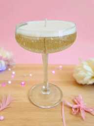 Champagne Candle - Cocktail Dessert Christmas Birthday Gift Homeware - thumbnail 1