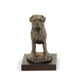 Rottweiler, Dog Wooden Base Statue, Limited Edition, Artdog - thumbnail 3