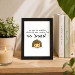 Unique Picture Frame - 21.5x16.5 With Saying - Stylish Decoration & Perfect Gift Idea - thumbnail 3
