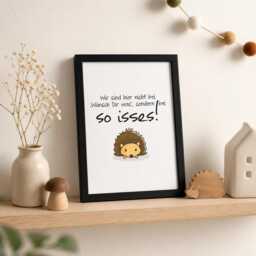 Unique Picture Frame - 21.5x16.5 With Saying - Stylish Decoration & Perfect Gift Idea - thumbnail 1