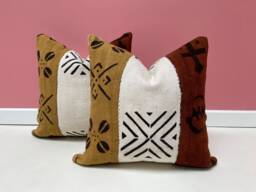 Handmade Moroccan Pillow Cover African Vintage Lumbar Throw - thumbnail 1