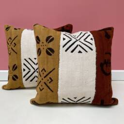 Handmade Moroccan Pillow Cover African Vintage Lumbar Throw - thumbnail 3