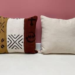 Handmade Moroccan Pillow Cover African Vintage Lumbar Throw - thumbnail 2