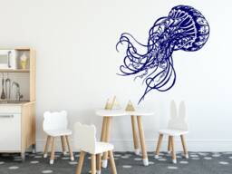 Jellyfish Wall Decals - Bedroom, Living Room, Nursery Decor, Diy Decor Nm113 - thumbnail 1
