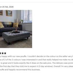 Wool Large Deep Cushioned Handmade Chesterfield Footstool Coffee Table - thumbnail 4