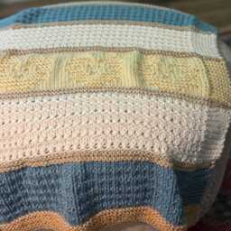 Lionhearted Knit Baby Blanket Pattern Lion Theme - PDF Pattern - thumbnail 2