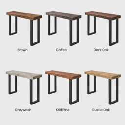 Grantham Console Table Industrial Box Legs - thumbnail 4