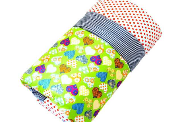 Playmat, Baby Blanket, Cuddly Blanket For Girls Or Boys, Thickly Padded, Handmade By Bab-Berlin - image 1