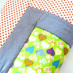 Playmat, Baby Blanket, Cuddly Blanket For Girls Or Boys, Thickly Padded, Handmade By Bab-Berlin - thumbnail 3