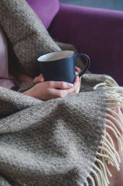 Personalized Comfy Blanket, Outdoor Wool Cute Throw Monogram Wedding Gifts For Couple, Aesthetic Room Decor - image 1