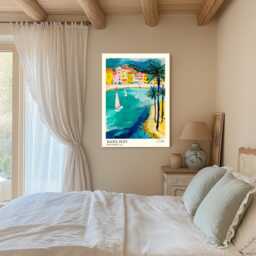 Raoul Dufy St Tropez Poster - Art Print Travel France , Coastal Prints, Neutral Wall Art, French Wall, Sea - thumbnail 3