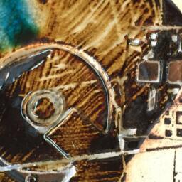 Cyberspace Melody I Ipoddery Vania Setti Settiarts Ceramics Art Stoneware Plaque - thumbnail 2