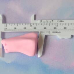 Pink Ghost Cat Figurine Kawaii Halloween Desk Decor - thumbnail 4