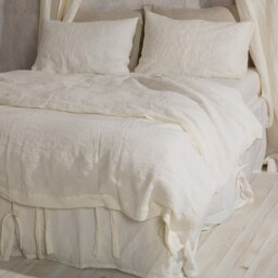 Linen Duvet Cover - Washed Cover-Linen Bedding-Linen Duvet Cover-Available in Any Size - thumbnail 2